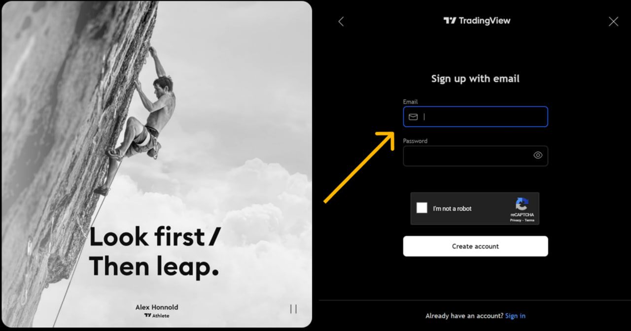 signup